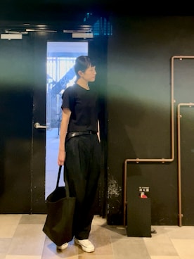 「UNIQLO U」｜「アイテム（アクセサリー）」を使った、nut’s_up?さん（レディース・168cm）の夏コーディネート