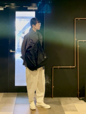 「アイテム（シャツ/ブラウス）」を使った、nut’s_up?さん（レディース・168cm）の秋コーディネート