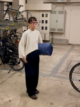 「feepur（フェピュール）のアイテム（トップス）」を使った、nut’s_up?さん（レディース・168cm）の冬コーディネート