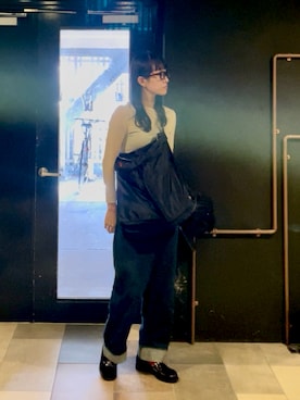 「アイテム（ローファー）」を使った、nut’s_up?さん（レディース・168cm）の秋コーディネート