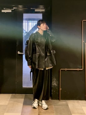 「アイテム（その他アウター）」を使った、nut’s_up?さん（レディース・168cm）の秋コーディネート