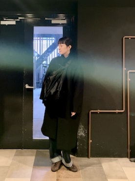 「アイテム（ダッフルコート）」を使った、nut’s_up?さん（レディース・168cm）の冬コーディネート