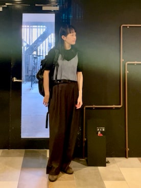 「高身長女子」｜nut’s_up?さん（レディース・168cm）の秋コーディネート