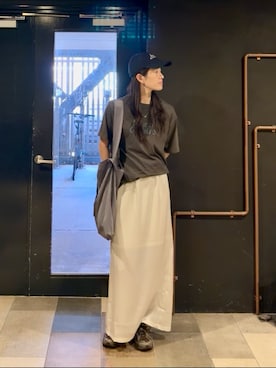 「feepur（フェピュール）のアイテム」を使った、nut’s_up?さん（レディース・168cm）の夏コーディネート