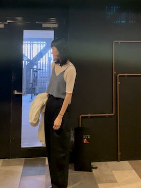 「HANNE（アン）のアイテム」を使った、nut’s_up?さん（骨格ナチュラル・レディース・168cm）の春コーディネート