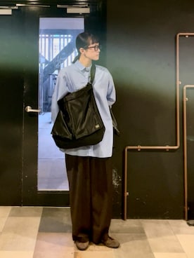 「アイテム（シャツ/ブラウス）」を使った、nut’s_up?さん（レディース・168cm）の秋コーディネート