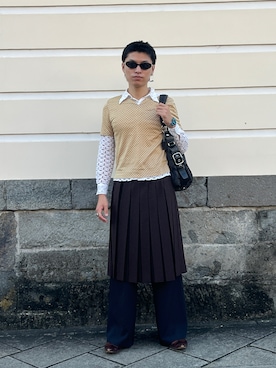 「アイテム（シューズ）」を使った、imRenさん（メンズ・170cm）の秋コーディネート