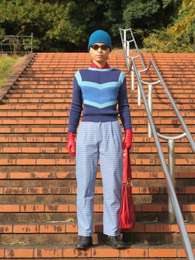 「アイテム（ドレスシューズ）」を使った、imRenさん（メンズ・170cm）の冬コーディネート