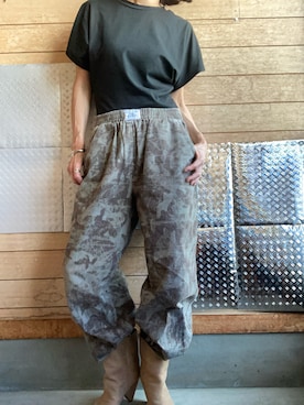 「アイテム（バングル/リストバンド）」を使った、meg05さん（レディース・156cm）の秋コーディネート