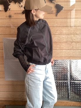 「アイテム（セットアップ）」を使った、meg05さん（レディース・156cm）の冬コーディネート