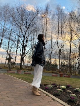 「H&M」｜meg05さん（レディース・156cm）の秋コーディネート