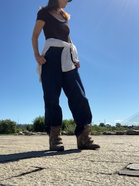 「H&M（エイチ・アンド・エム）のアイテム（トップス）」を使った、meg05さん（レディース・156cm）の秋コーディネート