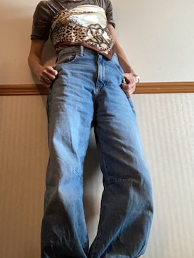 「アイテム（バングル/リストバンド）」を使った、meg05さん（レディース・156cm）の秋コーディネート