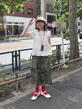 ナクラリンさん（レディース・153cm）の夏コーディネート