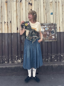 「アイテム（財布/小物）」を使った、ナクラリンさん（レディース・153cm）の夏コーディネート