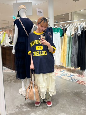 「甘辛mix」｜ナクラリンさん（レディース・153cm）の春コーディネート