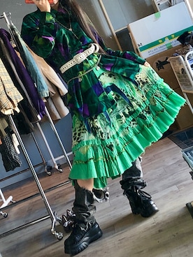 「aveil（アベイル）のアイテム」を使った、𝙆𝘼𝙍𝙀𝙉さん（レディース・165cm）の冬コーディネート