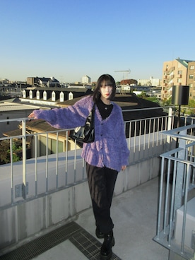 「AIVER（アイバー）のアイテム」を使った、ちなみさん（レディース・156cm）の秋コーディネート
