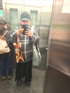 「不明のアイテム（ニット/セーター、その他）」を使った、みやさん（レディース・160cm）の春コーディネート