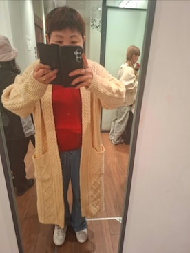 「Java（ジャバ）のアイテム（パンツ）」を使った、みやさん（レディース・160cm）の春コーディネート