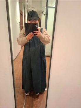 「SM2（エスエムツー）のアイテム」を使った、みやさん（レディース・160cm）の冬コーディネート