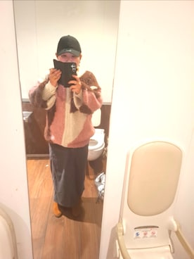 「SM2（エスエムツー）のアイテム（スカート、グレー系）」を使った、みやさん（レディース・160cm）の春コーディネート