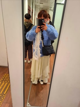 「SM2（エスエムツー）のアイテム」を使った、みやさん（レディース・160cm）の冬コーディネート