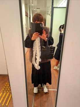 「SM2（エスエムツー）のアイテム」を使った、みやさん（レディース・160cm）の冬コーディネート