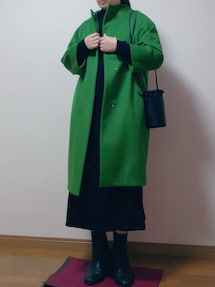 nitca（ニトカ）の「△ウールカシミヤ強圧縮ビーバー コクーンコート