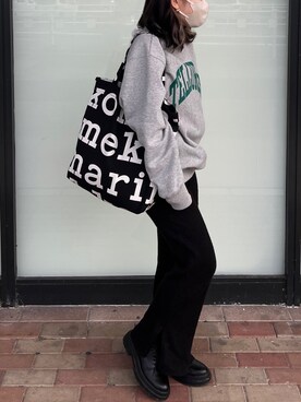 Mikaさん（レディース・153cm）の冬コーディネート