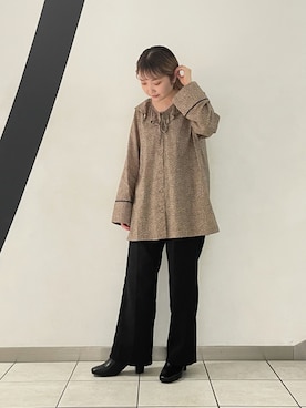 「ブラウスコーデ」｜yacchiさん（レディース・149cm）の夏コーディネート