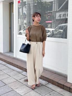 いつきさん（レディース・164cm）の夏コーディネート