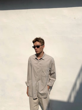 WESTOVERALLSのデニムパンツ（ホワイト系）を使った人気