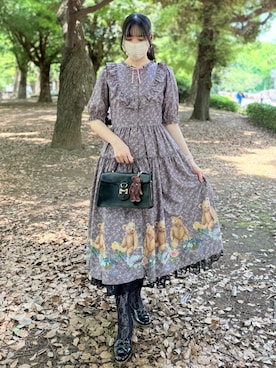 「アイテム（レッグウェア）」を使った、fukukirokuさん（レディース・168cm）の夏コーディネート