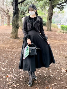 「an another angelus（アンアナザーアンジェラス）のアイテム」を使った、fukukirokuさん（レディース・168cm）の春コーディネート