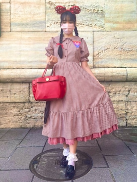 「PINK HOUSE（ピンクハウス）のアイテム」を使った、fukukirokuさん（レディース・168cm）の秋コーディネート