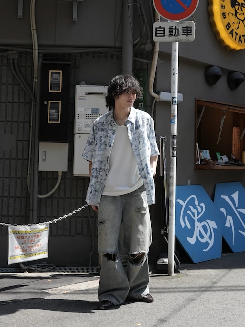 Waffle layered tank top/ワッフルレイヤードタンクトップ