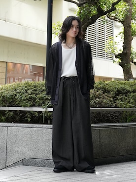 「cii（シー）のアイテム」を使った、ヤマネンさん（メンズ・171cm）の春コーディネート