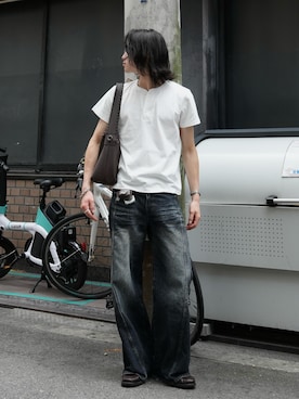 ヤマネンさん(メンズ・171cm)の夏コーディネート