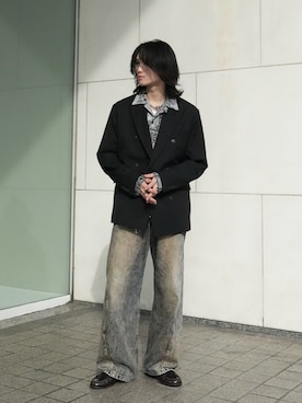 ヤマネンさん（メンズ・171cm）の春コーディネート