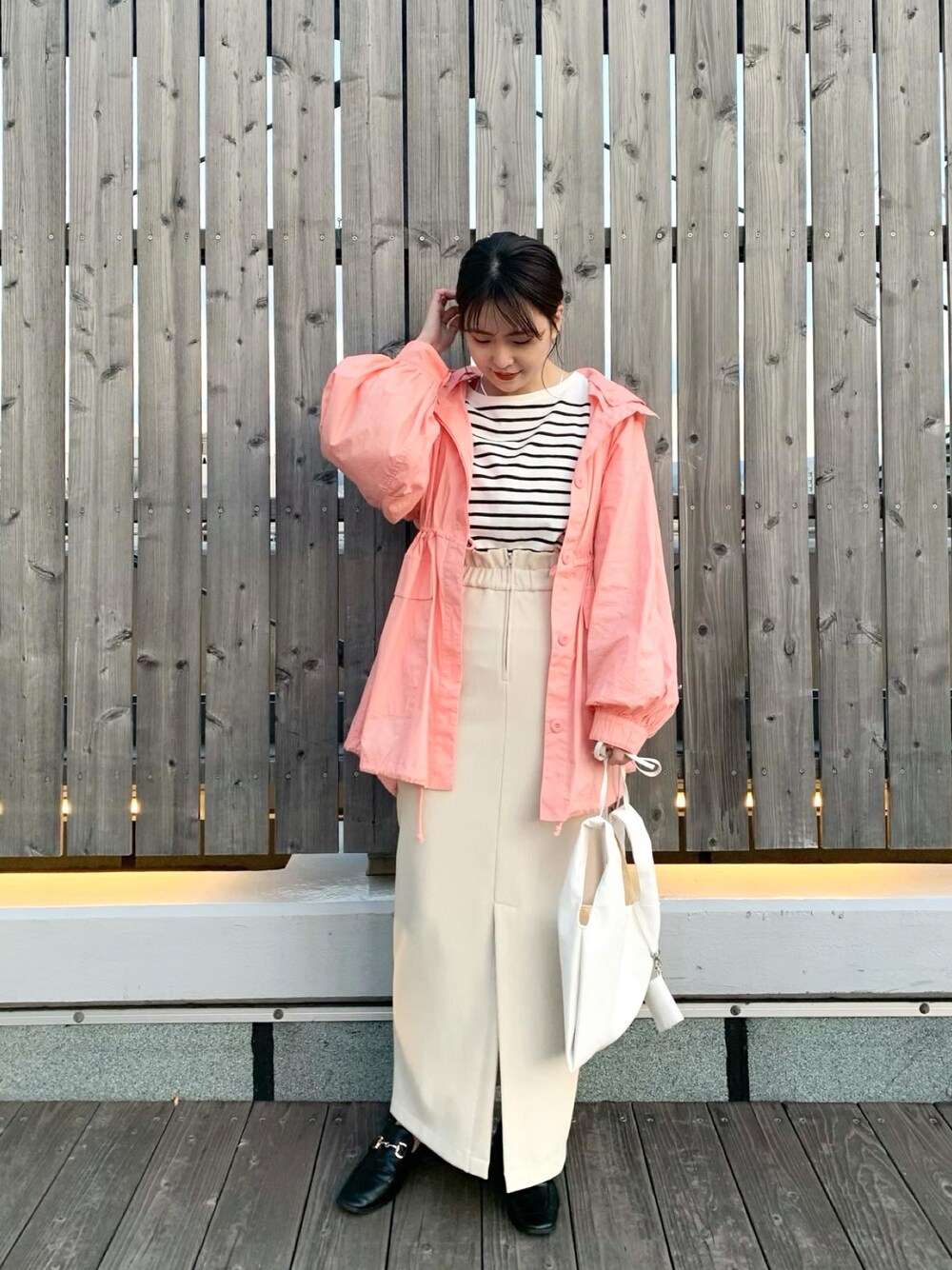 noriko(mystic)｜mysticのマウンテンパーカーを使ったコーディネート