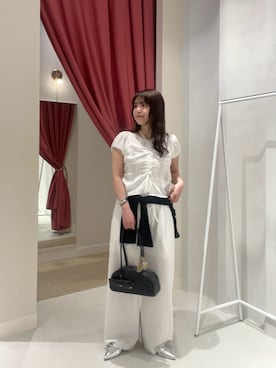 「mystic（ミスティック）のアイテム（シューズ）」を使った、norikoさん（レディース・161cm）の春コーディネート
