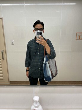 トートバッグを使った ラルフローレン のメンズ人気ファッションコーディネート Wear