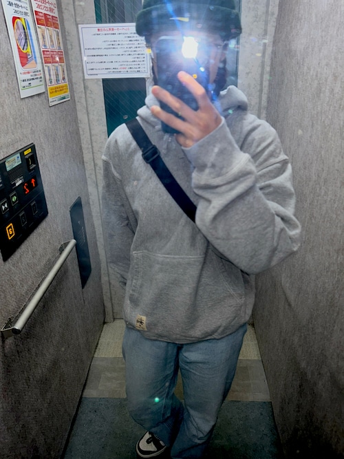 STUSSY（ステューシー）の「Contrast Stitch Label Hood