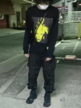 「NIKEACG」｜「アイテム（スウェット）」を使った、JWAndousanさん（メンズ・182cm）の秋コーディネート