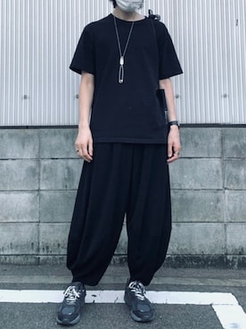 「ENFOLD（エンフォルド）のアイテム」を使った、JWAndousanさん（メンズ・182cm）の秋コーディネート