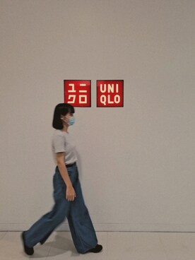 ユニクロ ユニクロ の ワッフルクルーネックt 半袖 Tシャツ カットソー Wear