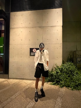 「韓国好きな人と繋がりたい」｜「アイテム（ニットキャップ/ビーニー）」を使った、yamakidokugakuさん（メンズ・178cm）の秋コーディネート