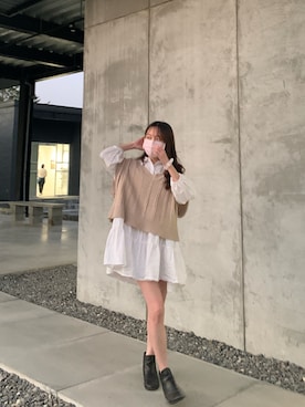 ChiaChi🌹さん（レディース・155cm）の冬コーディネート