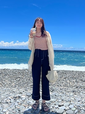 「うみ」｜はいせんさん（レディース・166cm）の秋コーディネート